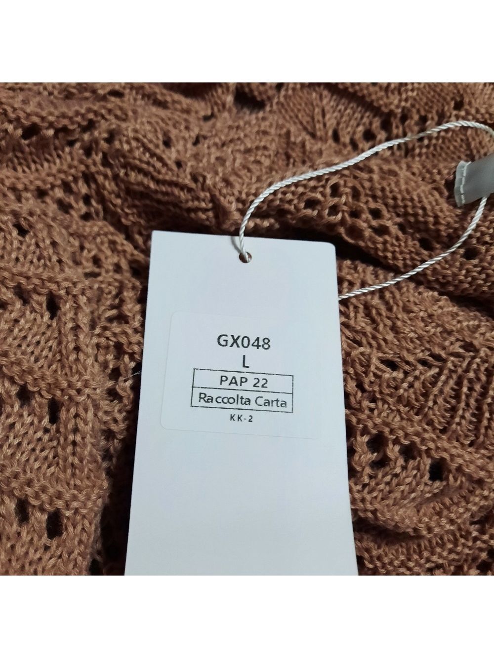 Knit Mix Mauve Sweater Size Large NWT - Picture 8 of 8